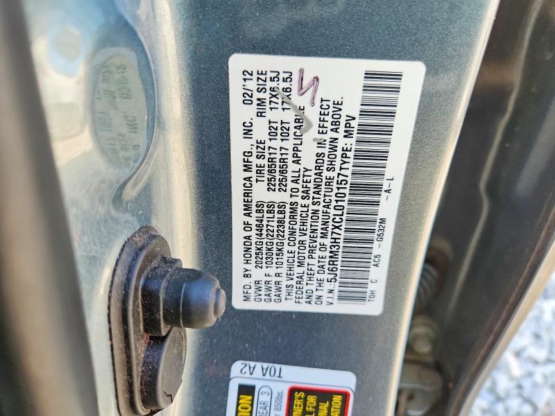 2012 Honda Cr-v exl