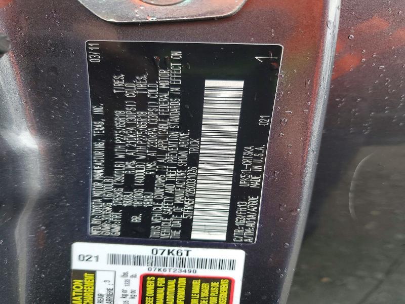 2011 Toyota Tundra Grade