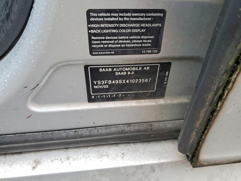 2004 Saab 9-3 Linear