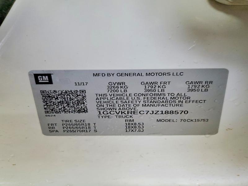 2018 Chevrolet Silverado K1500 LT