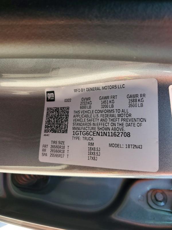 2022 GMC Canyon Elevation