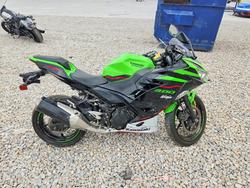 Salvage cars for sale from Copart Haslet, TX: 2022 Kawasaki EX400