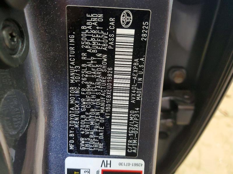 2014 Toyota Avalon Hybrid Limited