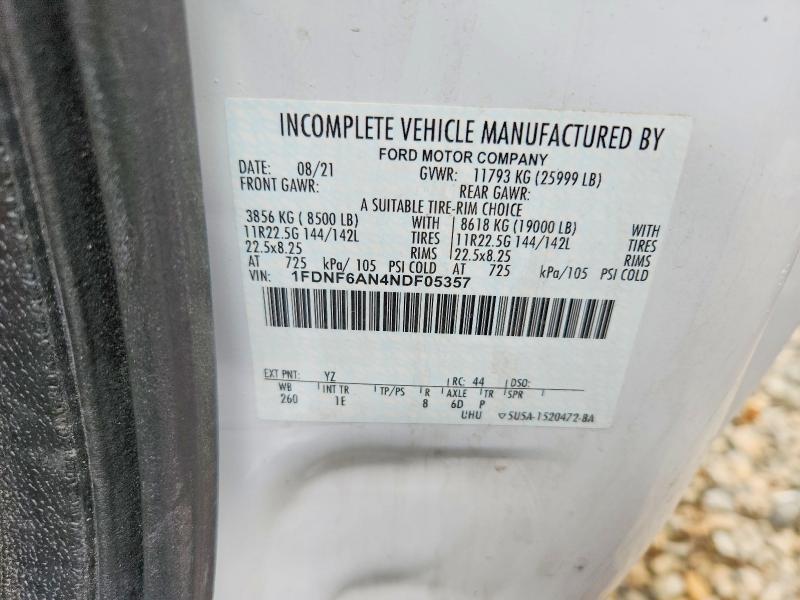 2022 Ford F650 Super Duty BOX Truck