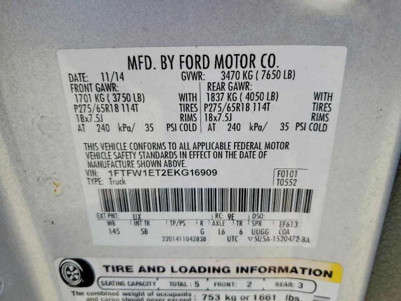 2014 Ford F-150 Supercrew