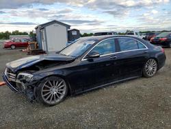 Mercedes-Benz S-class salvage cars for sale: 2015 Mercedes-Benz S 550