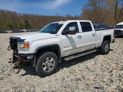 Salvage trucks for sale at West Warren, MA auction: 2018 GMC Sierra K2500 SLT