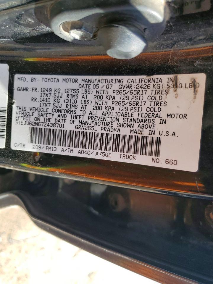2007 Toyota Tacoma Prerunner V6