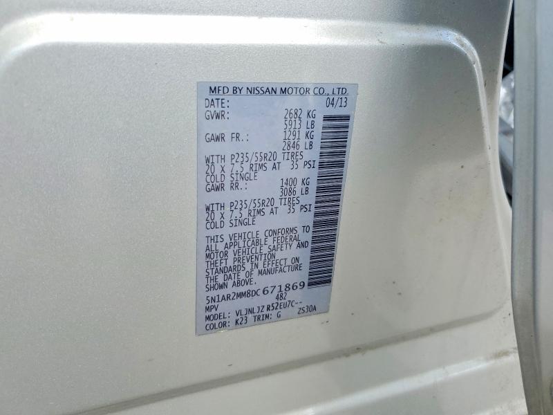 2013 Nissan Pathfinder s