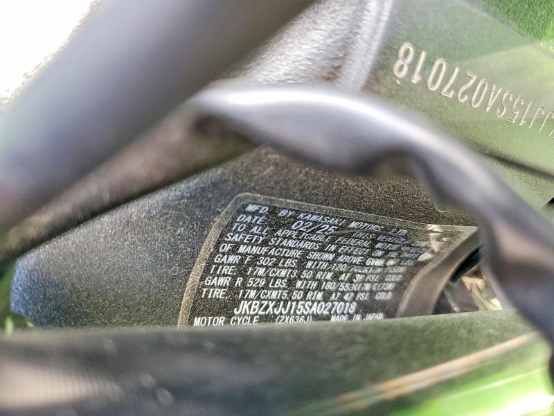 2025 Kawasaki ZX636 K