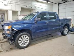 Salvage trucks for sale at Pasco, WA auction: 2023 Chevrolet Silverado K1500 Custom