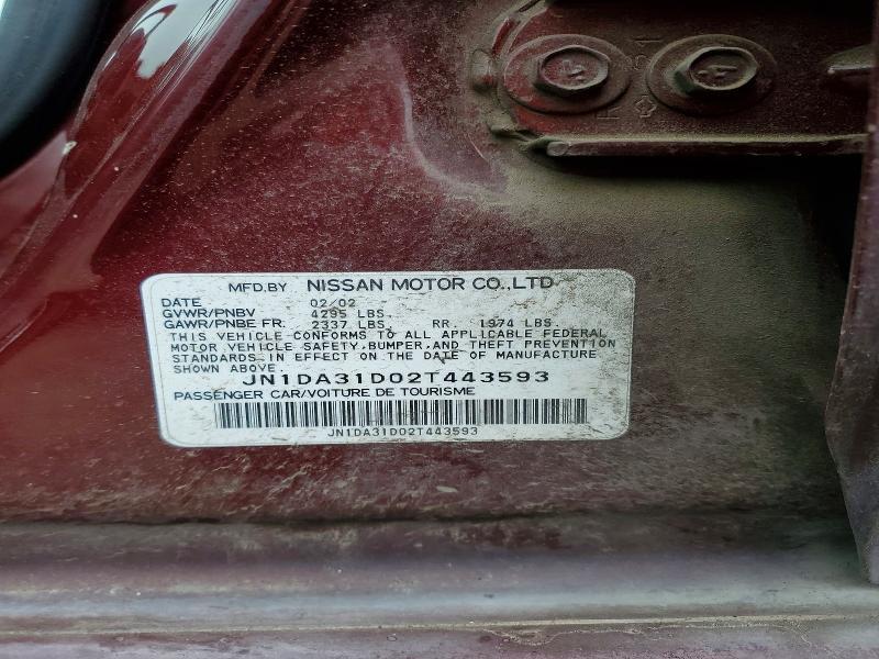 2002 Nissan Maxima gxe