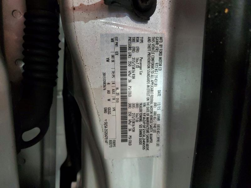 2016 Ford Focus se