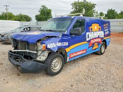 Salvage trucks for sale at Oklahoma City, OK auction: 2020 Nissan NV 1500 S