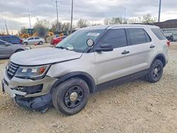 Ford salvage cars for sale: 2017 Ford Explorer Police Interceptor