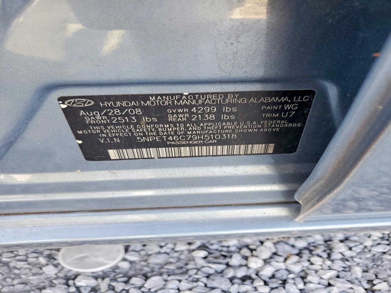 2009 Hyundai Sonata gls