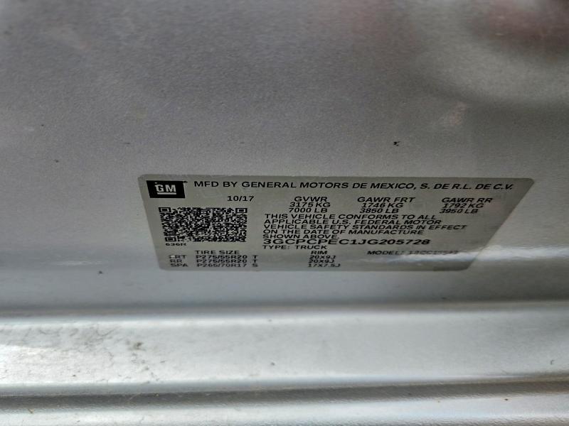 2018 Chevrolet Silverado C1500 Custom