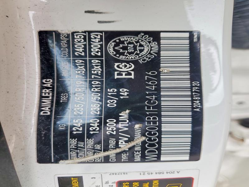 2015 Mercedes-Benz Glk 250 Bluetec