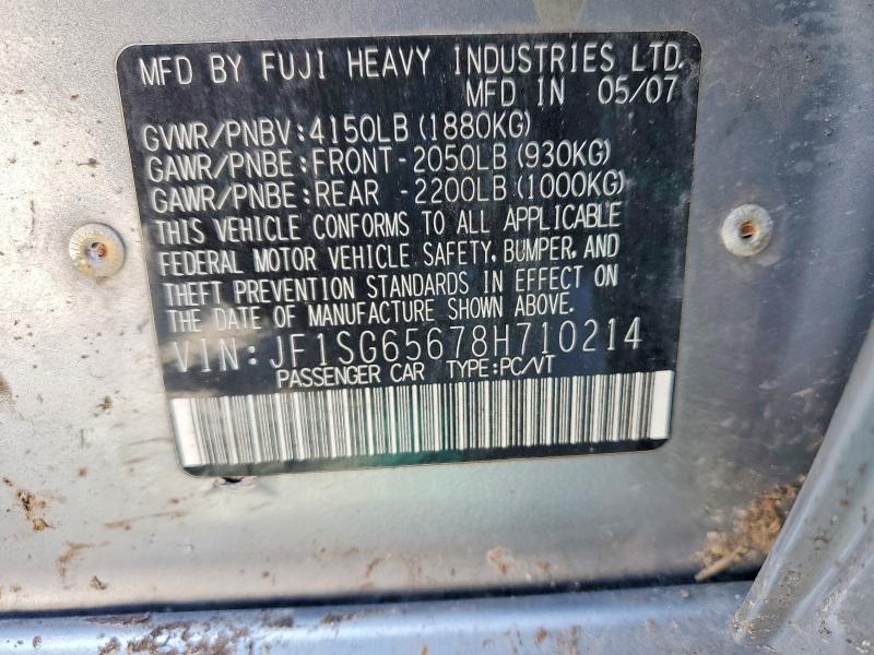 2008 Subaru Forester 2.5x Premium