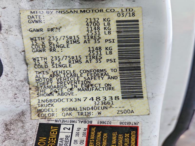 2018 Nissan Frontier S