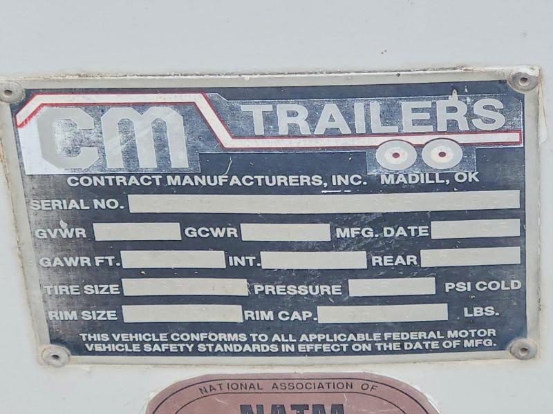 1995 Cm Trailer 1995 CM Enclosed Cargo Trailer