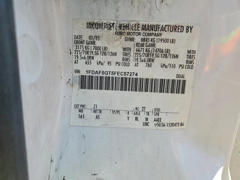 2015 Ford F550 Super Duty Delivery Truck