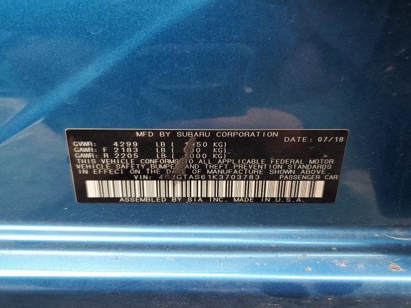 2019 Subaru Impreza Limited