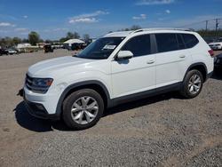 Volkswagen Atlas salvage cars for sale: 2018 Volkswagen Atlas se