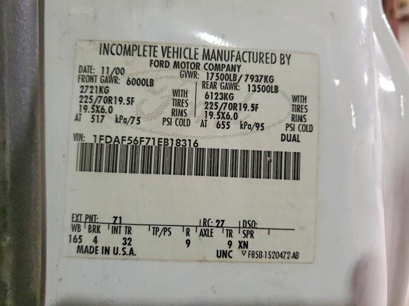 2001 Ford F550 Super Duty