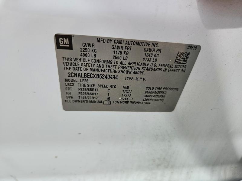 2011 Chevrolet Equinox ls
