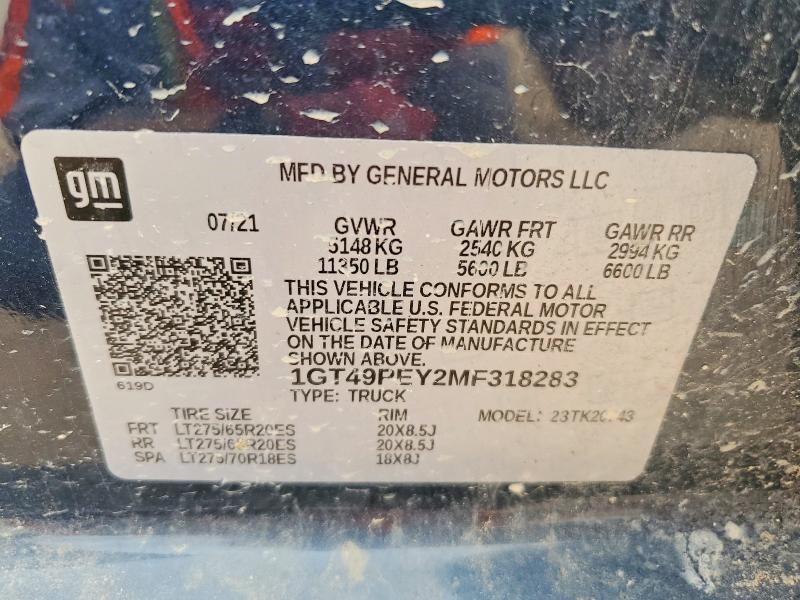 2021 GMC Sierra K2500 AT4