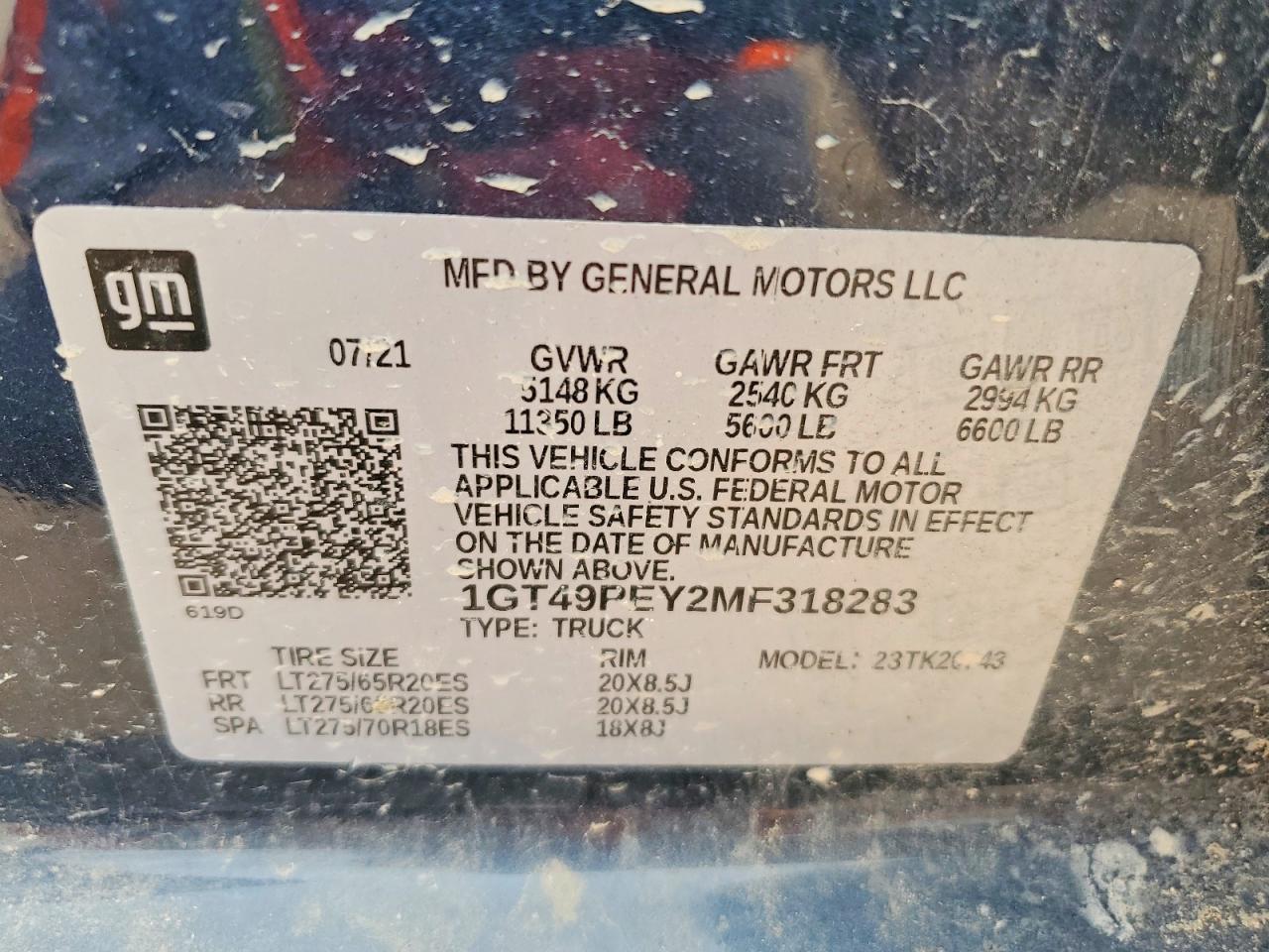 2021 GMC Sierra K2500 AT4