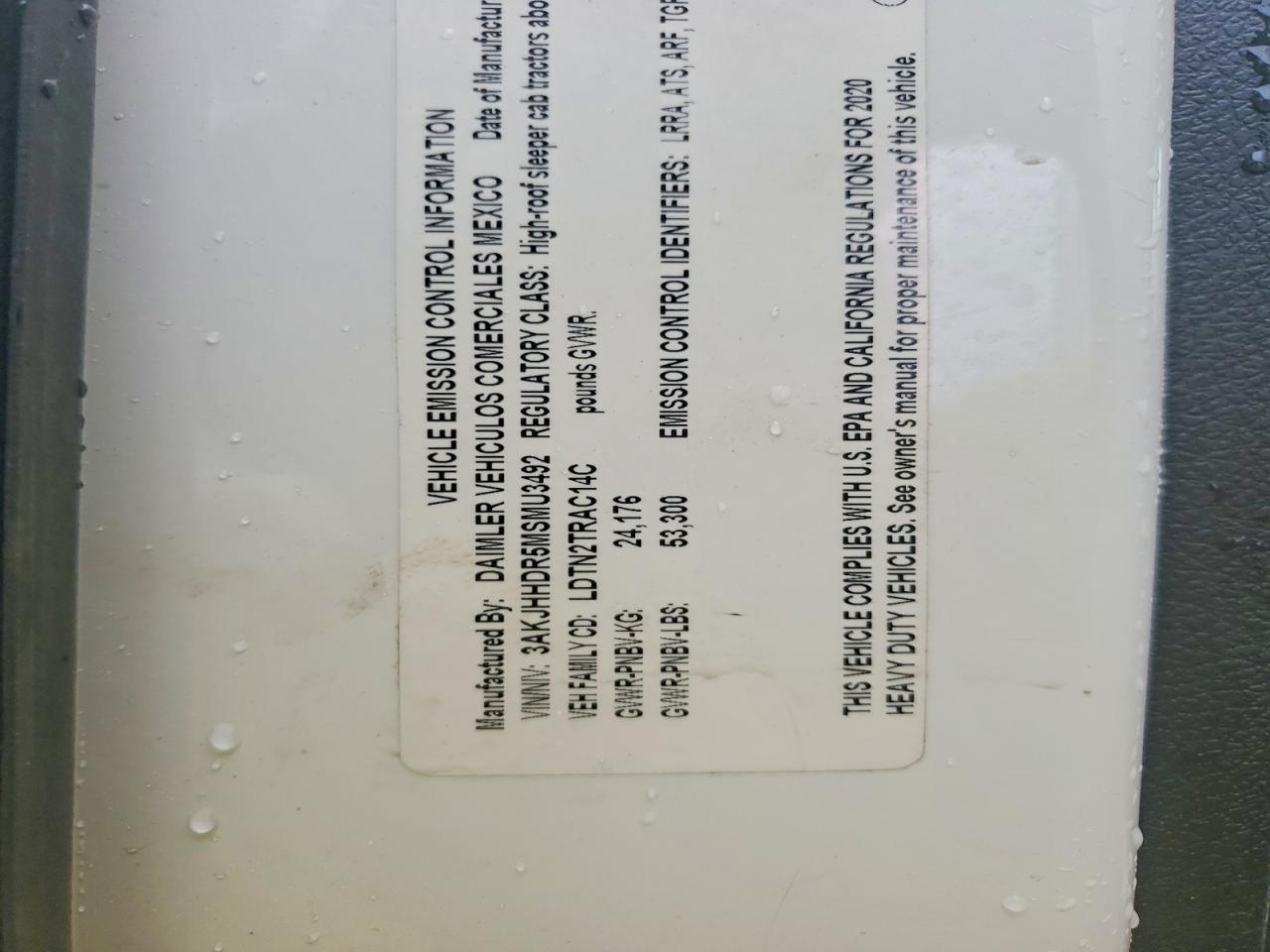 2021 Freigliner 2021 Freightliner Cascadia 126 Semi Truck