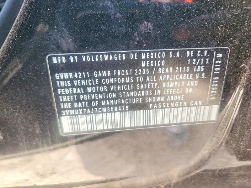 2012 Volkswagen Jetta se