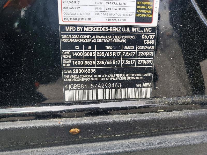 2007 Mercedes-Benz Ml 350