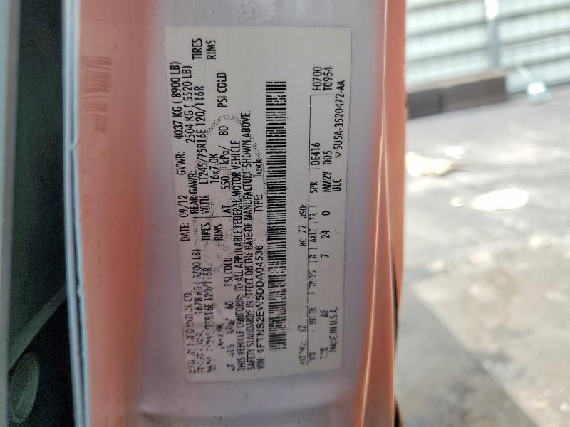 2013 Ford E250 Utility / Service Van