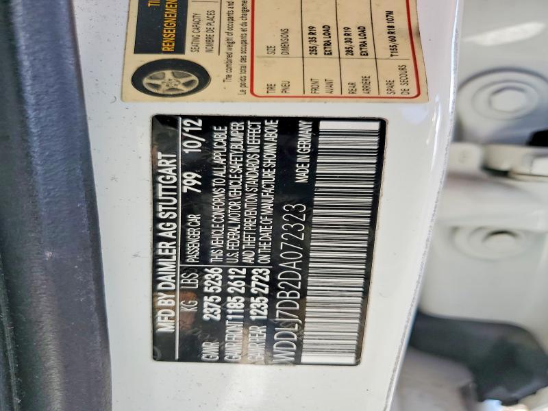 2013 Mercedes-Benz Cls 550