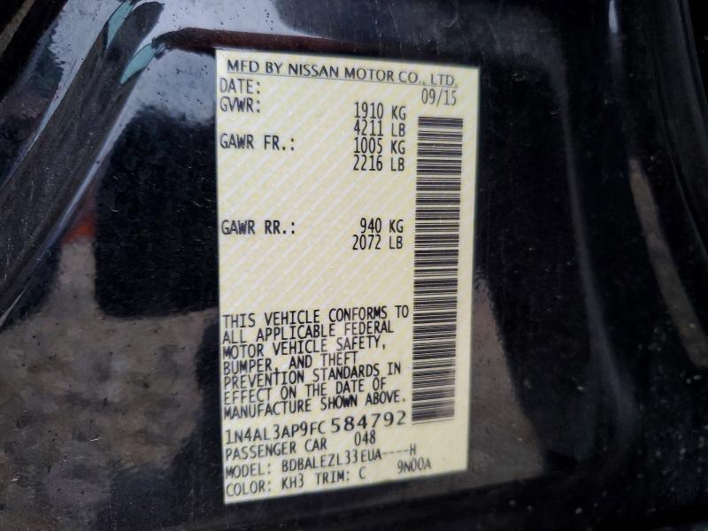 2015 Nissan Altima 2.5 s