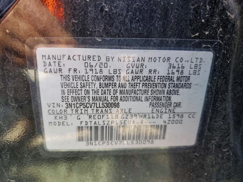 2020 Nissan Kicks sv