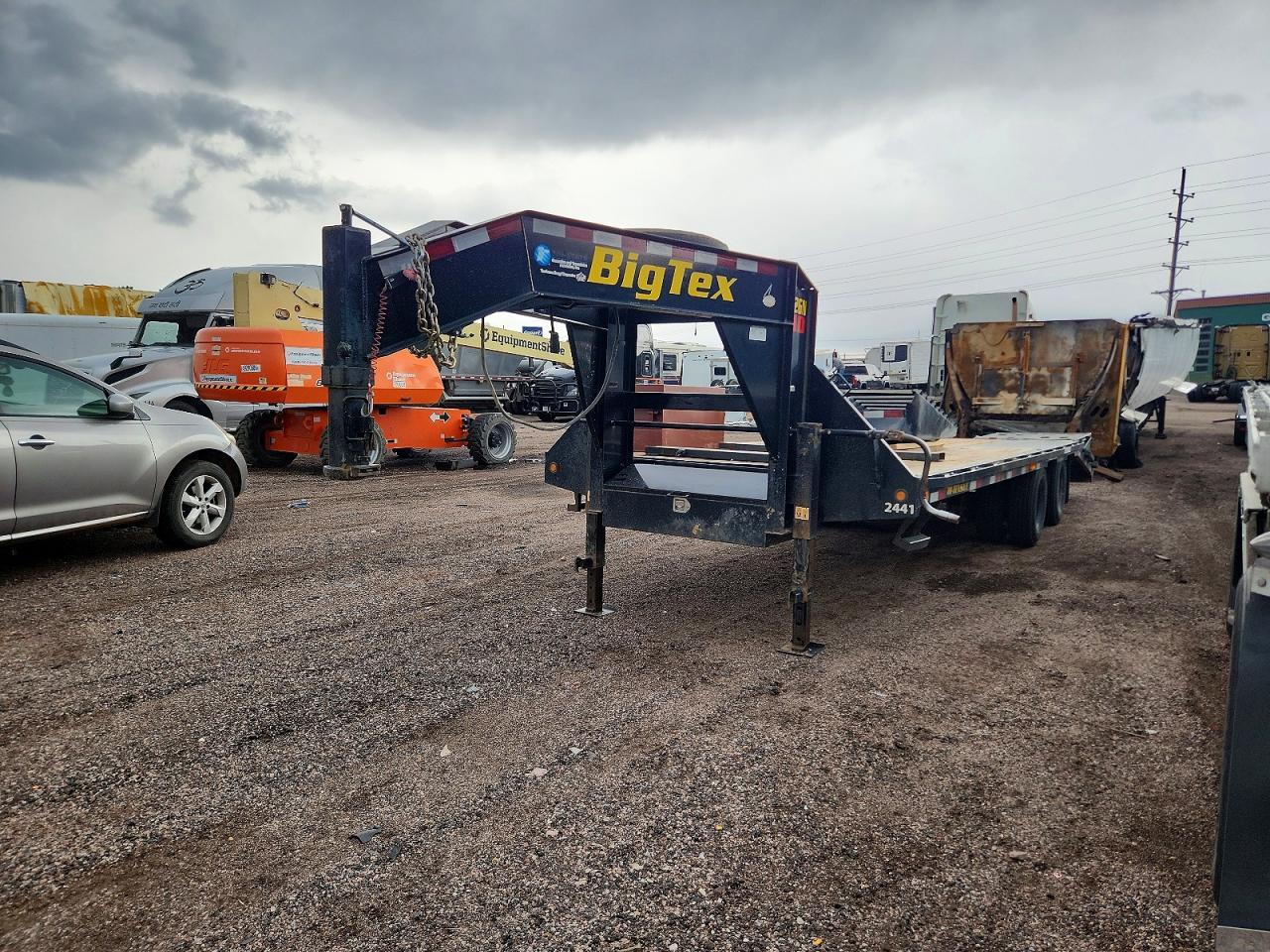 2019 Bigtx 2019 BIX TEX 22GN-20BK+5MR Equipment Trailer