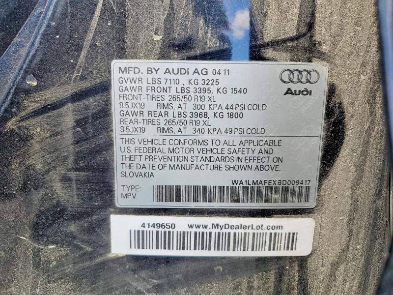 2011 Audi Q7 Premium Plus