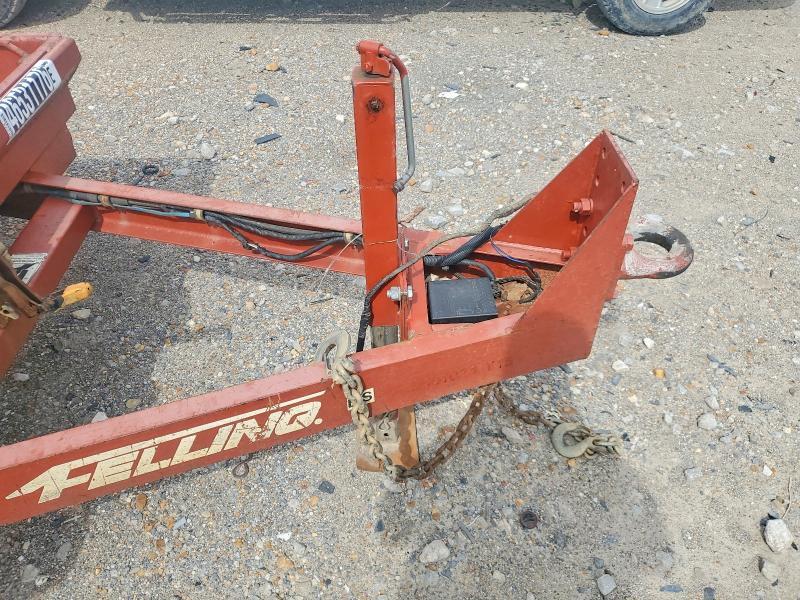 2015 Felling FT-6 T-1 Tilt Deck Equipment Trailer