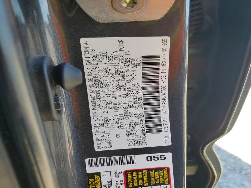 2010 Toyota Tacoma Prerunner V6