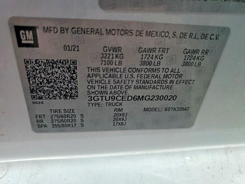 2021 GMC Sierra K1500 Elevation