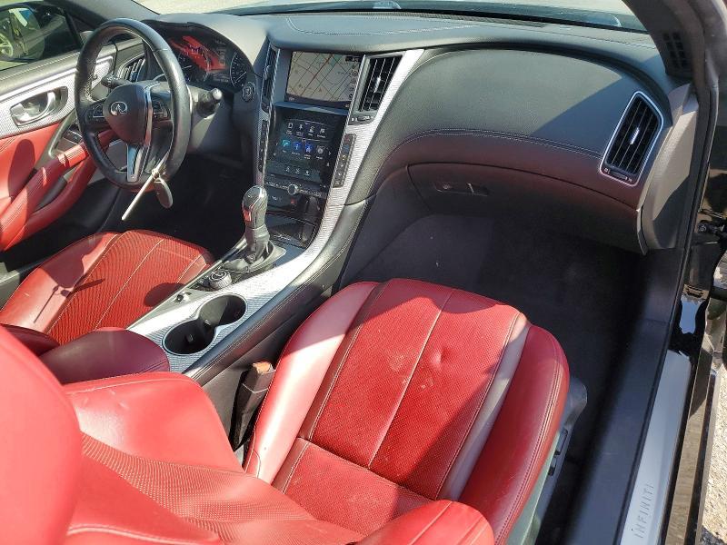 2018 Infiniti Q60 red Sport 400