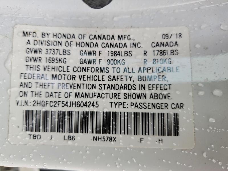 2018 Honda Civic lx
