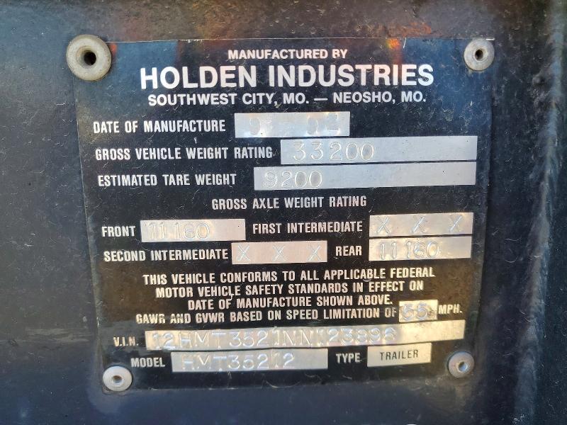 1992 Holdiay Rambler 35'drop d