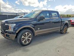 Ford salvage cars for sale: 2020 Ford F150 Supercrew