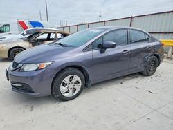 2015 Honda Civic lx en venta en Haslet, TX