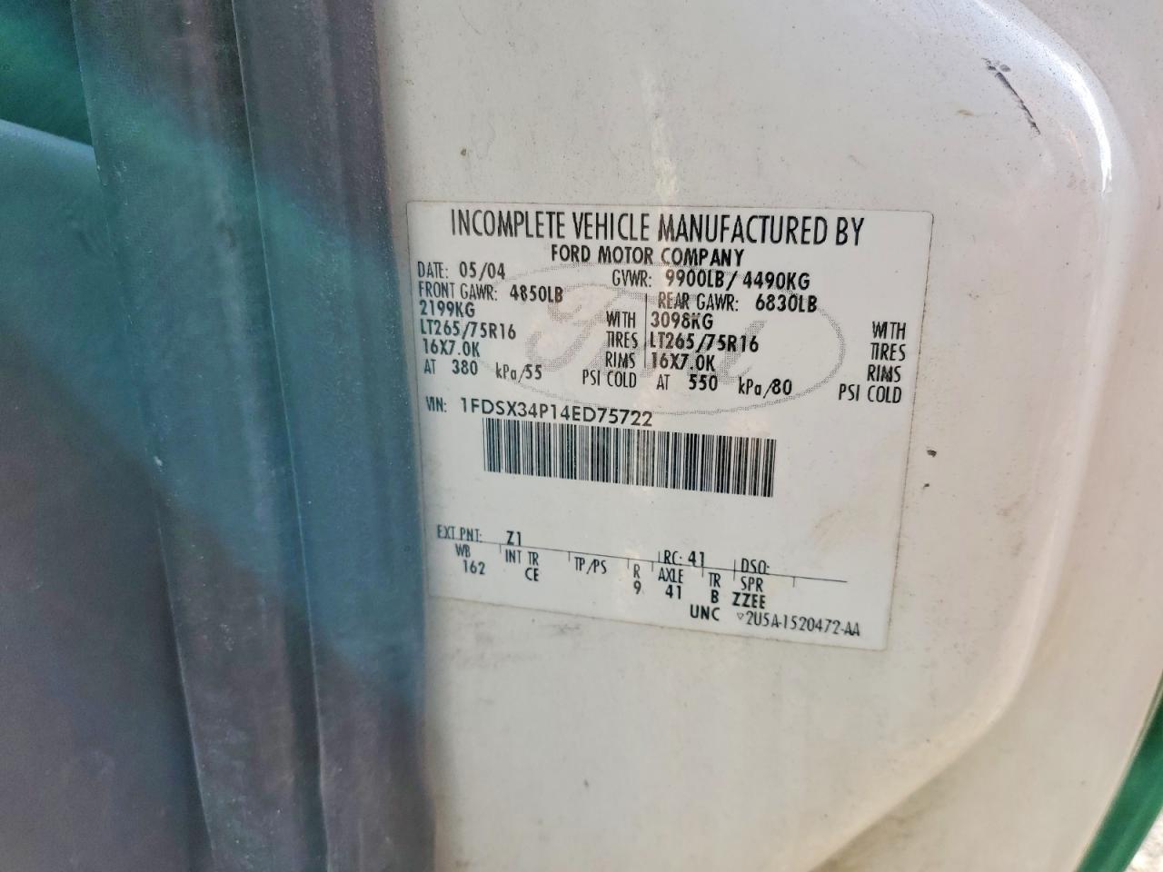 2004 Ford F350 SRW Super Duty